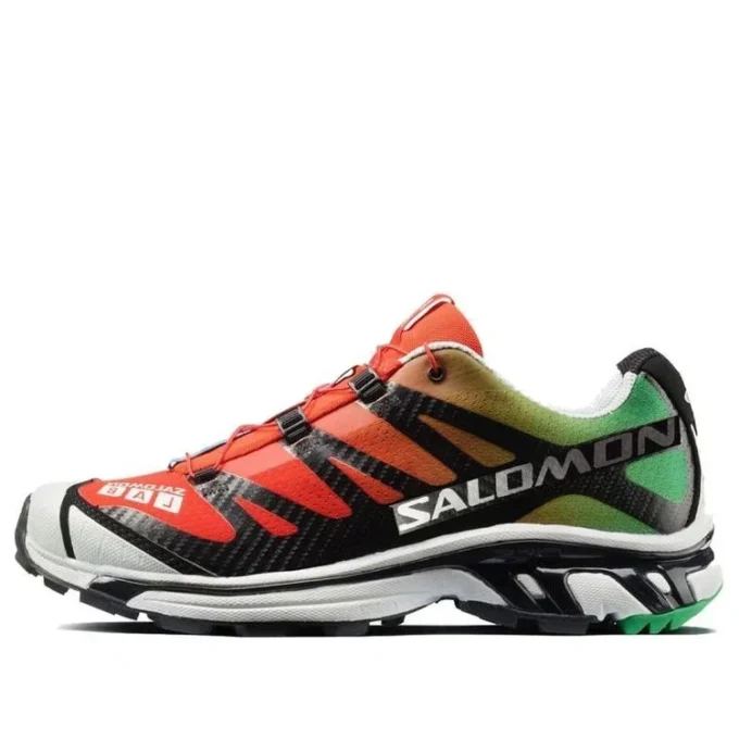 SALOMON x The Broken Arm XT-4 „Rot Schwarz Grün“