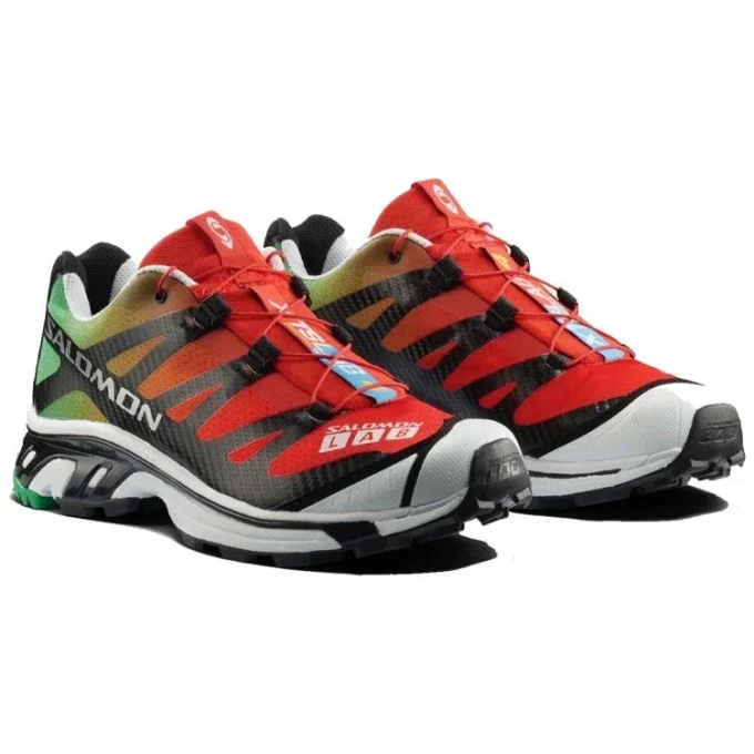 SALOMON x The Broken Arm XT-4 „Rot Schwarz Grün“